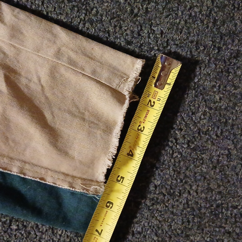 Retro Patch Work Raw Hem Jeans - Picture 6 of 10